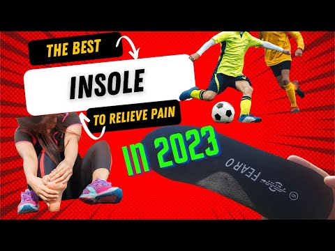 best insole for young athletes with foot pain after soccer, basketball or other sports regular exercise 