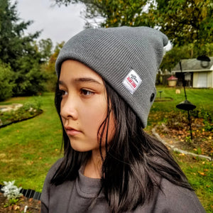 Fear0 NJ Button Rib Fold Watch Cap SB Skateboard Outdoor Beanie Hat Fear0