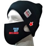 Fear0 NJ Button Rib Fold Watch Cap SB Skateboard Outdoor Beanie Hat Fear0