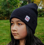 Fear0 NJ Button Rib Fold Watch Cap SB Skateboard Outdoor Beanie Hat Fear0