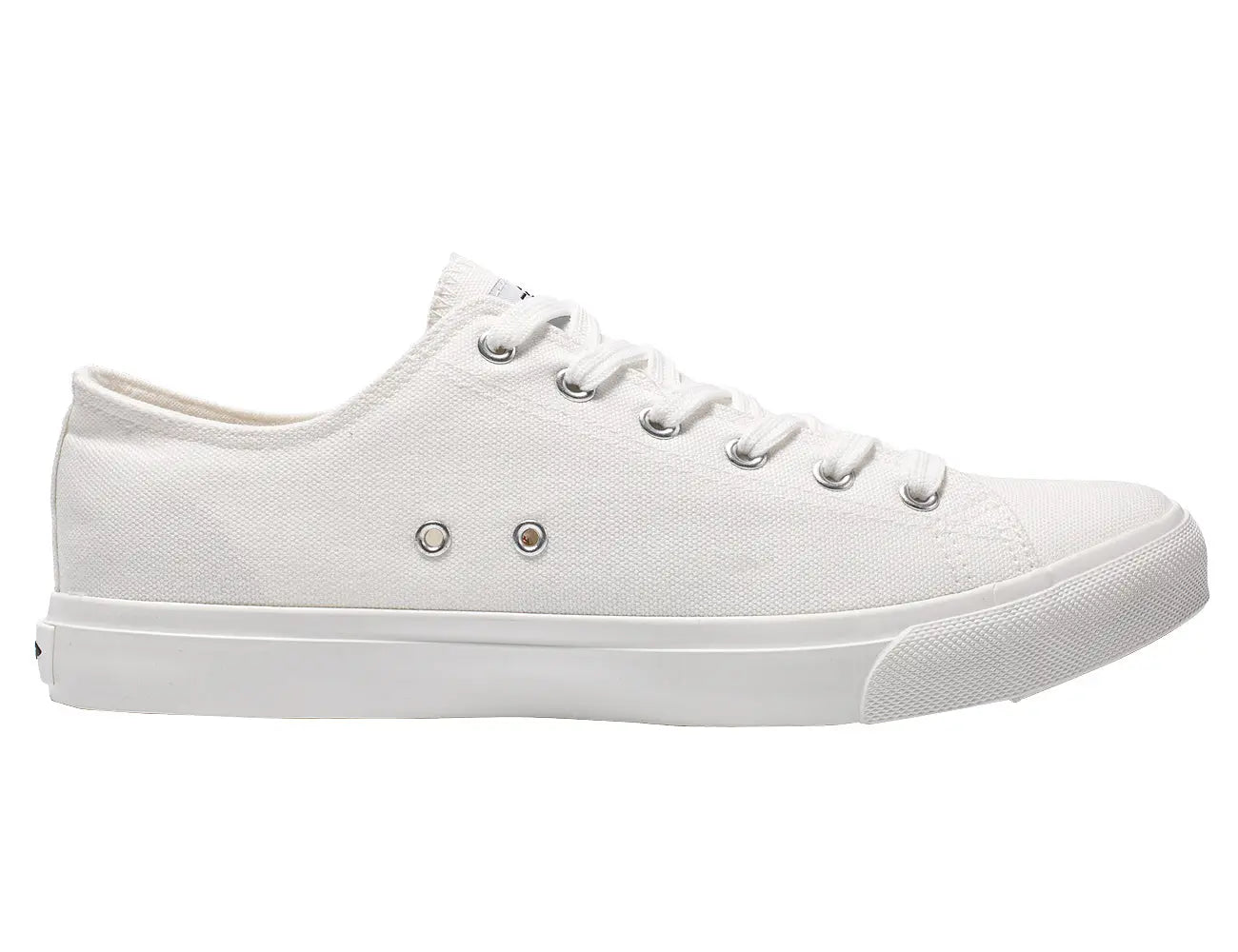 Fear0 NJ Unisex All White Canvas Sneakers Shoes for Men Women
