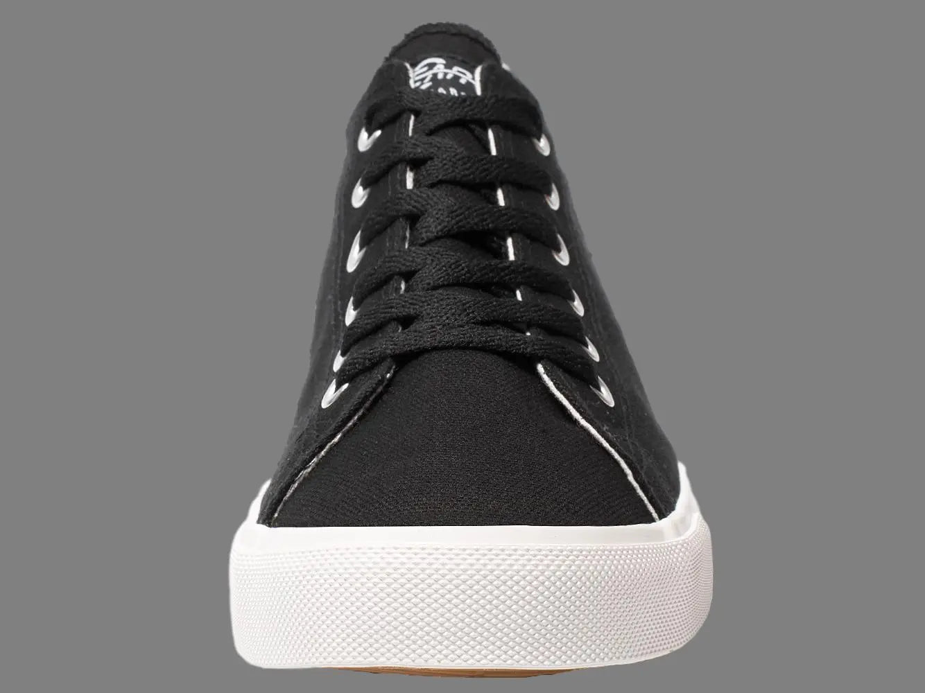 Fear0 NJ Unisex Simple Black/White Skateboard Gum Grip Skateboard Canvas Sneaker Fear0