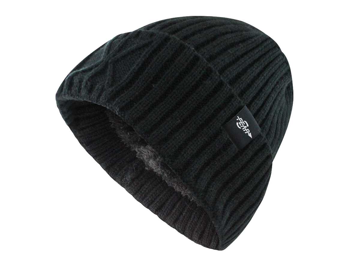 Fear0 Cuff Outdoor Winter Watch Cap Beanie Hat for Mens